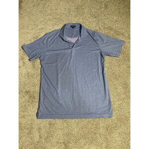 NWOT Peter Millar Crown Crafted Polo Golf Shirt Large All Over Floral Print